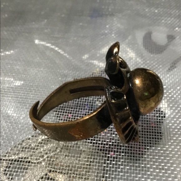 Made in Finland bronze mid century modern ring…Jorma Valo - Picture 6 of 9
